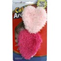 Cat 'n Around Toys (on Hang Card) Fuzzy Heart Duo