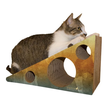 Imperial Cat Wedge Scratch 'N Shape Scratch Pads, Large, Brown Watercolor