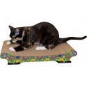 Imperial Cat Comfort Couch Scratch 'n Shape, Retro Green Floral