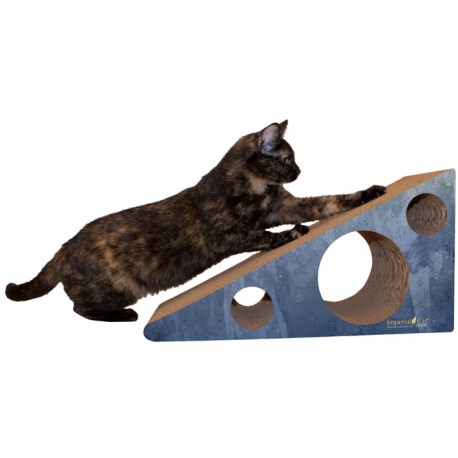 Imperial Cat Wedge Scratch 'N Shape, Blue Watercolor