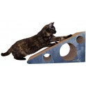 Imperial Cat Wedge Scratch 'N Shape, Large, Blue Watercolor