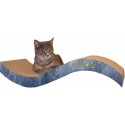 Imperial Cat Purrfect Stretch Scratch 'n Shape, Medium, Blue Watercolor