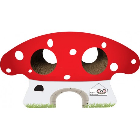 Medium Mushroom Ship Small Animal Habitat Enhancers