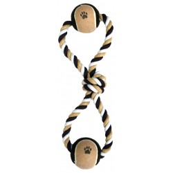 Tug Balls Rope Dog Toy