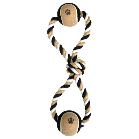 Tug Balls Dog Toy