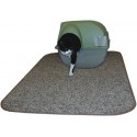 Imperial Cat Neat 'n Clean, Heavy Duty Litter Mat Brown