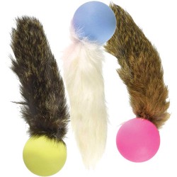 Go Cat Fur Pong Toy, 3 pack