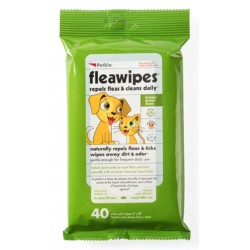 Petkin Fleawipes, 40ct