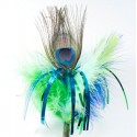 Go Cat Peacock Sparkler, 18" stick