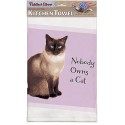 Nobody Owns A Cat Kitchen Towel