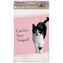Cat Got Your Tongue Kitchen Towel