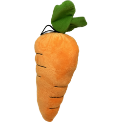 Crunchy Carrot Dog Toy