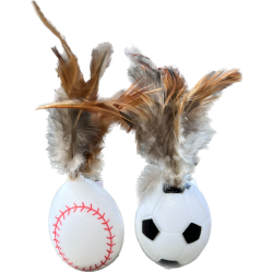 Feather Fringed Sport Balls