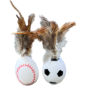 Feather Fringed Sport Balls