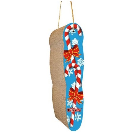 M.A.X. Hanging Candy Cane Cat Scratcher