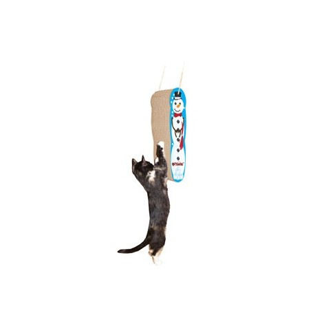 M.A.X. Hanging Snowman Cat Scratcher