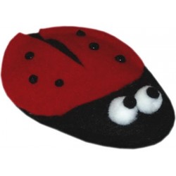 A darling little ladybug for your kitty!