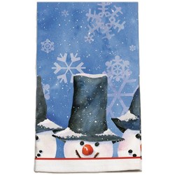 Snowman Oversized Kitchen Towel