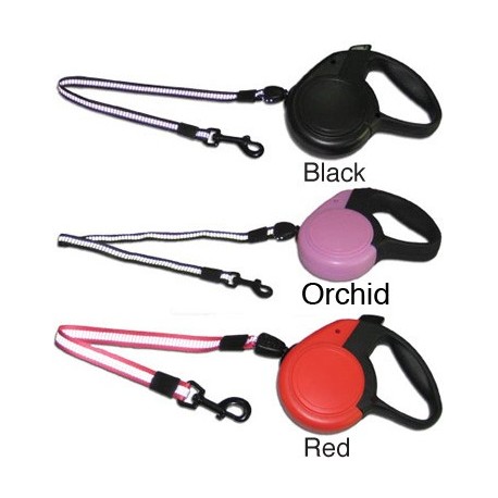 Reflective Retractable Cord Leash for small dogs