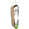 Boo! This spooky scratcher is purrfect for Halloween!