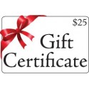 Gift Certificate, $25