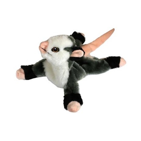 stuffed possum dog toy