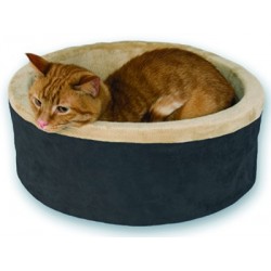 Kittens and older cats love the heated bed!