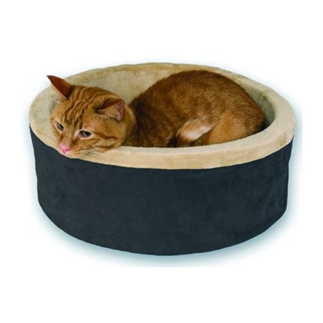 Kittens and older cats love the heated bed!