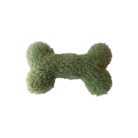 stuffed dog bone toy