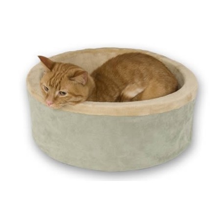 Kittens and older cats love the heated bed!