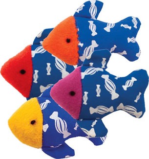 tiny toy fish