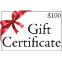 Gift Certificate, $100