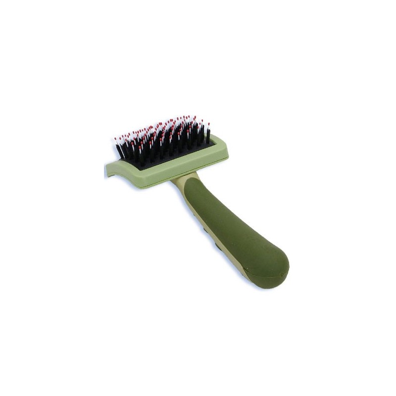 Combo Slicker And Bristle Brush For Cats