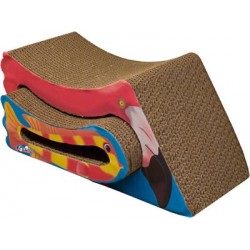 M.A.X. Fins N Feathers Cat Scratcher Activity Center