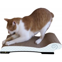 Imperial Cat Chaise Scratch and Shape, Victorian Blue