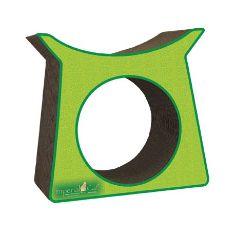 Imperial Cat Tower Tunnel Scratch and Shape, Italian Green