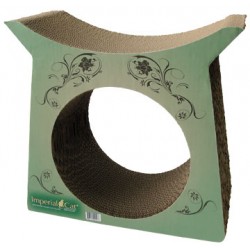 Imperial Cat Tower Tunnel Scratch and Shape, Modern Green