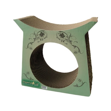 Imperial Cat Tower Tunnel Scratch and Shape, Modern Green