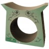 Imperial Cat Tower Tunnel Scratch and Shape, Modern Green