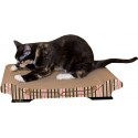 Imperial Cat Comfort Couch Scratch 'n Shape, Brown and Pink Stripe