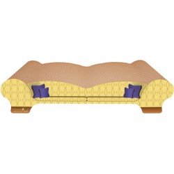 Imperial Cat Love Seat Scratch 'n Shape, Honeycomb