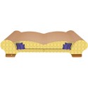 Imperial Cat Love Seat Scratch 'n Shape, Honeycomb