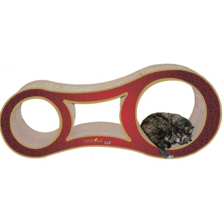 Imperial Cat Big Cat Scratch and Shape, Modern Red