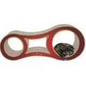 Imperial Cat Big Cat Scratch 'n Shape, Modern Red