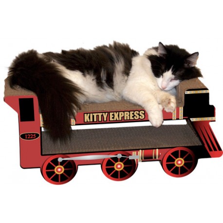 Imperial Cat Kitty Express Train Scratch and Shape