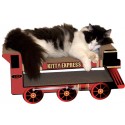 Imperial Cat Kitty Express Train Scratch 'n Shape