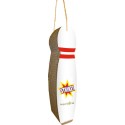 Imperial Cat Bowling Pin Hanging Scratch 'N Shape