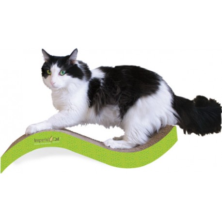 Imperial Cat Purrfect Stretch Scratch 'n Shape, Medium, Italian Green