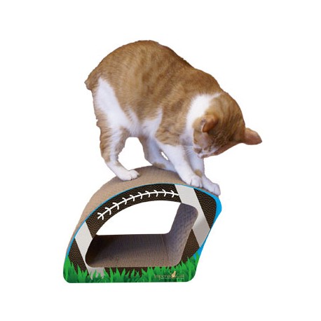 Imperial Cat Football Scratch 'n Shape