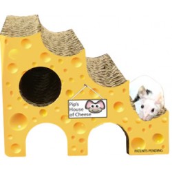 Allows small animals to Nibble, Climb & Hide throughout the holes!